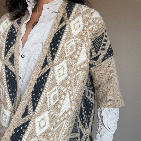 Southwestern fringe cardigann - Picture 3 of 6